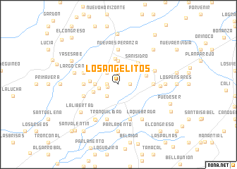 map of Los Angelitos