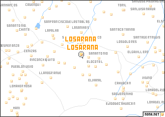 map of Los Arana