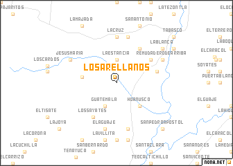 map of Los Arellanos