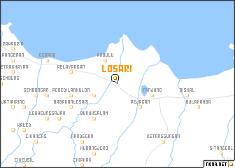 map of Losari