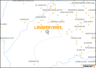 map of Los Arrayanes