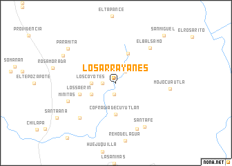 map of Los Arrayanes