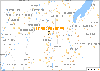 map of Los Arrayanes