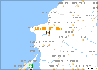 map of Los Arrayanes