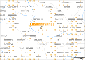 map of Los Arrayanes