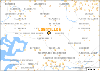 map of Los Atillos