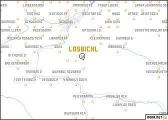 map of Losbichl