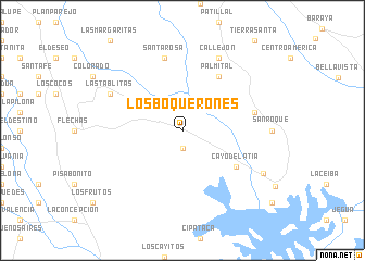 map of Los Boquerones