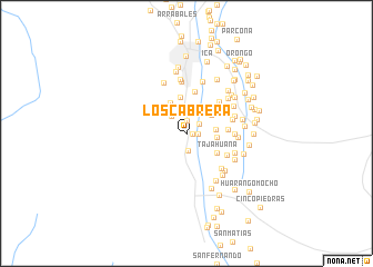 map of Los Cabrera