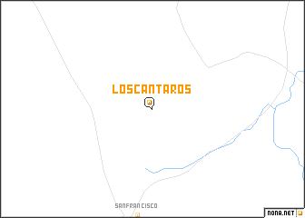 map of Los Cántaros