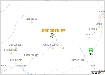 map of Los Cantiles