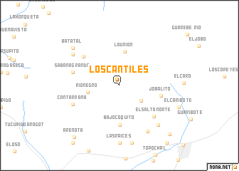 map of Los Cantiles