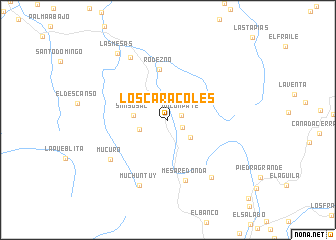 map of Los Caracoles