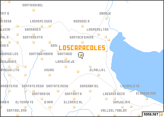 map of Los Caracoles