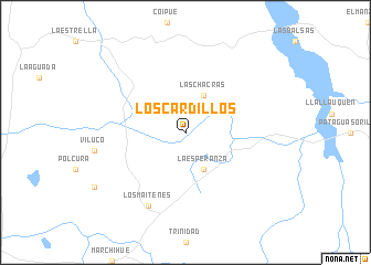 map of Los Cardillos