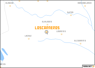 map of Los Carneros