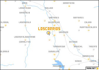 map of Los Carpios