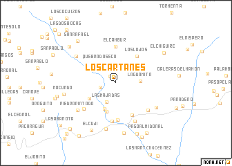 map of Los Cartanes