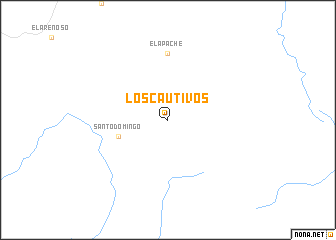 map of Los Cautivos