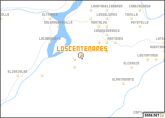 map of Los Centenares