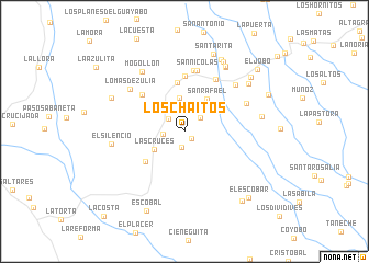 map of Los Chaitos