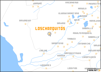 map of Los Charquitos