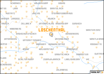 map of Loschenthal