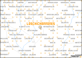 map of Los Chicharrones