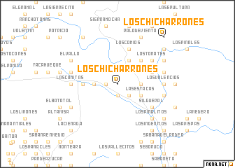 map of Los Chicharrones