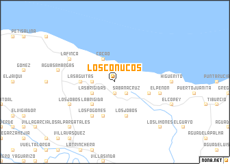 map of Los Conucos