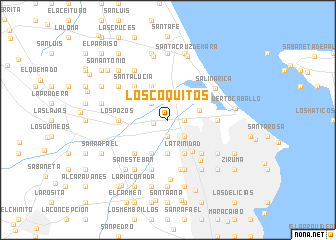 map of Los Coquitos