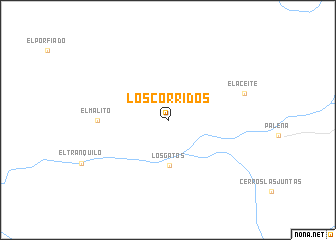 map of Los Corridos