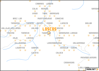 map of Los Cos