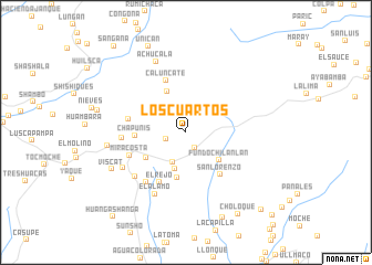 map of Los Cuartos