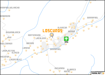 map of Los Curos