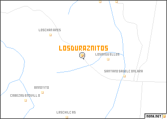 map of Los Duraznitos