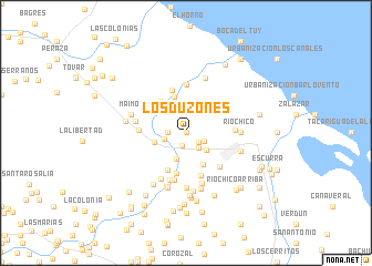 map of Los Duzones