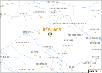 map of Los Ejidos