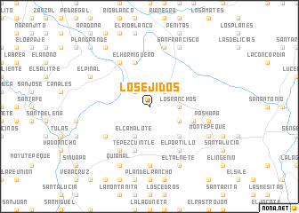 map of Los Ejidos