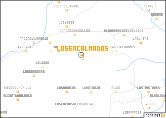 map of Los Encalmados