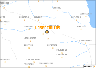 map of Los Encinitos