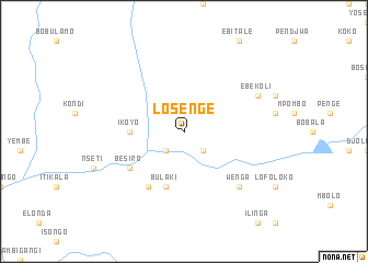 map of Losenge