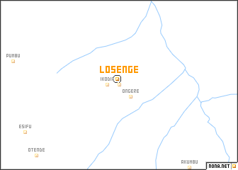 map of Losenge