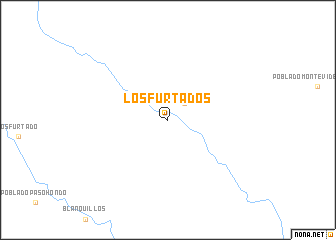 map of Los Furtados