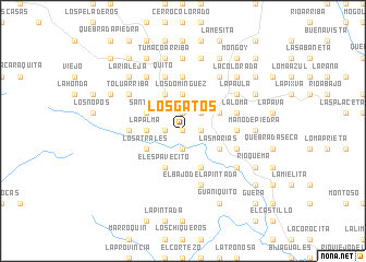 map of Los Gatos