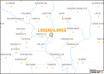 map of Los Gavilanes