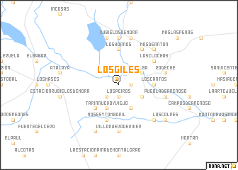 map of Los Giles