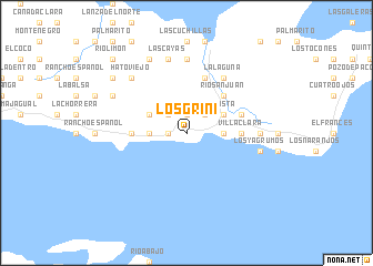 map of Los Grini