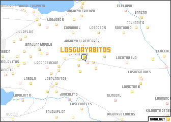 map of Los Guayabitos