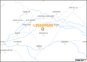 map of Los Guindos